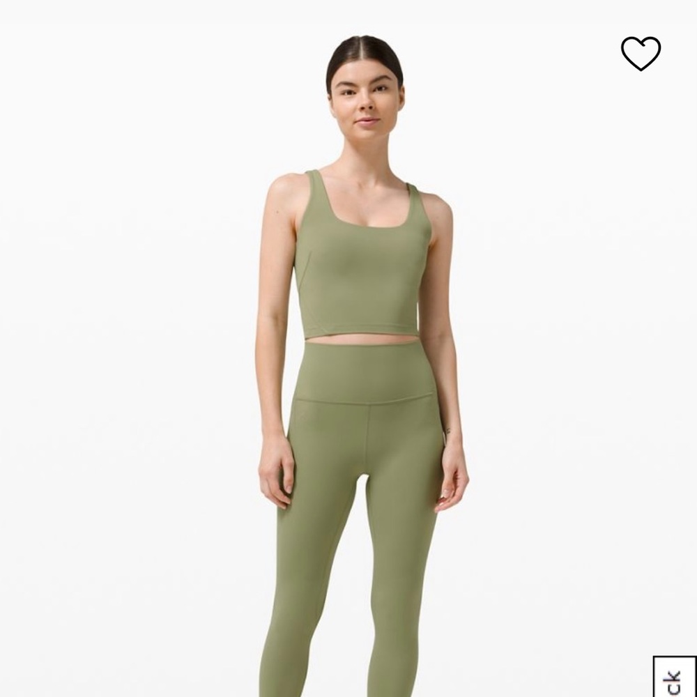 Lululemon Fold Tight Crop Tank
